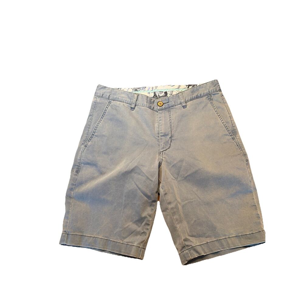 Tommy Bahama Men's Cotton Blend Shorts, Size 30, Blue